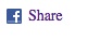 Facebook Share widget