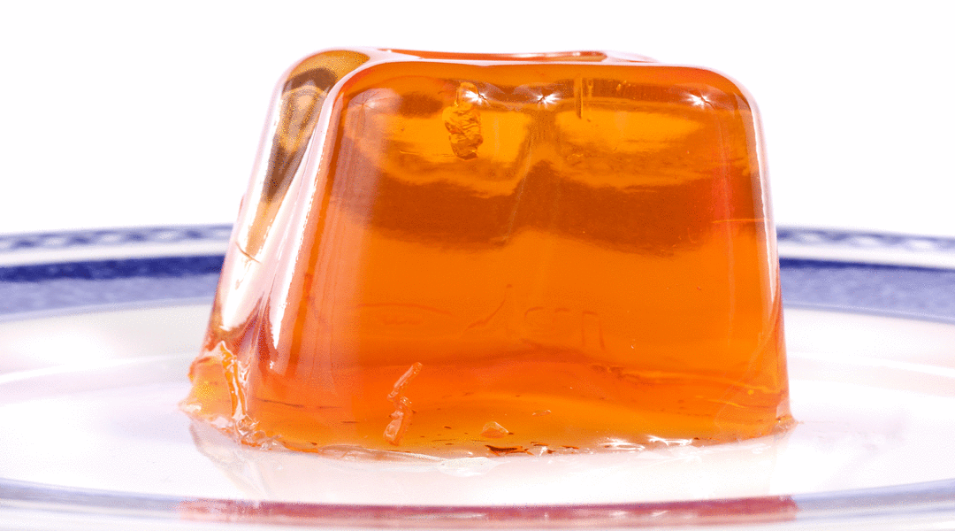 Orange Jello Mold