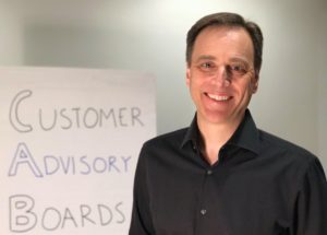 Mike Gospe is a customer advisory board facilitator.